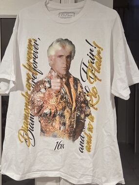Ric Flair Diamonds Are Forever 16x T-Shirt